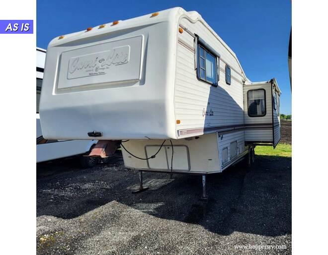 1992 Carriage Carri-Lite 633RKS EMERALD Fifth Wheel at Hopper RV STOCK# consignment17 Photo 2