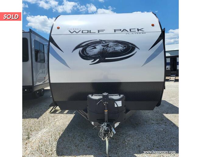 2022 Cherokee Wolf Pack 25Pack12 Travel Trailer at Hopper RV STOCK# 002490 Exterior Photo