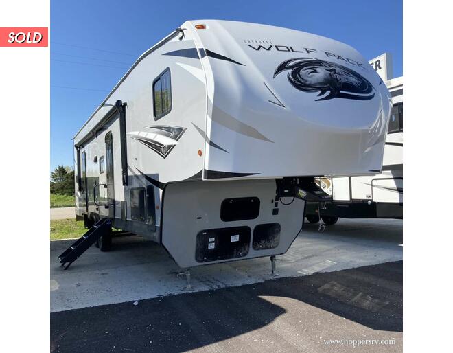 2021 Cherokee Wolf Pack Toy Hauler 315Pack12 Fifth Wheel at Hopper RV STOCK# 002492 Exterior Photo