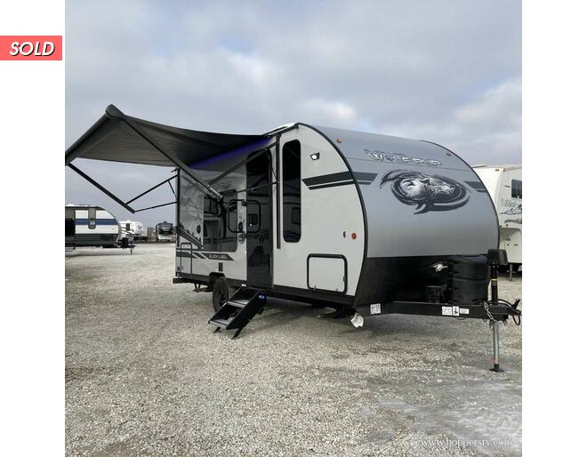 2021 Cherokee Wolf Pup 16FQBL Black Label Travel Trailer at Hopper RV STOCK# 002520 Exterior Photo