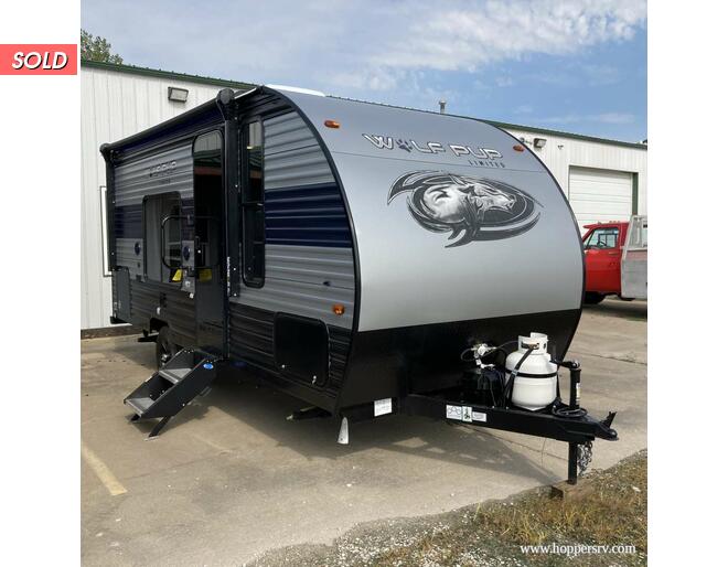 2021 Cherokee Wolf Pup 16FQ Travel Trailer at Hopper RV STOCK# 002628 Exterior Photo