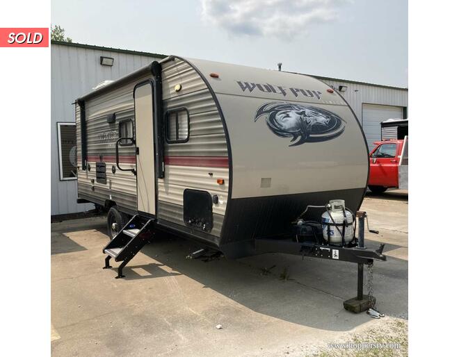 2019 Cherokee Wolf Pup 18TO Travel Trailer at Hopper RV STOCK# 002686 Exterior Photo