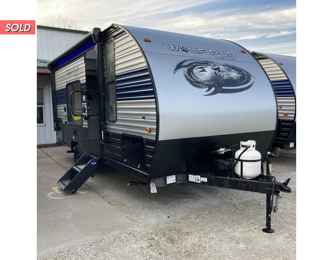 2022 Cherokee Wolf Pup 16FQ Travel Trailer at Hopper RV STOCK# 002722 Exterior Photo