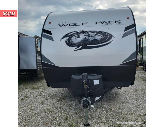2023 Cherokee Wolf Pack Toy Hauler 24Pack14 Travel Trailer at Hopper RV STOCK# 002854 Exterior Photo