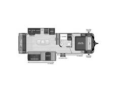2023 Keystone Passport GT 2870RL Travel Trailer at Hopper RV STOCK# 002986 Floor plan Image