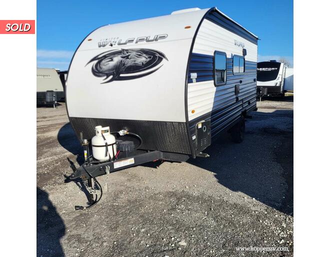2023 Cherokee Wolf Pup 16FQ Travel Trailer at Hopper RV STOCK# 002997 Exterior Photo