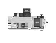 2023 Keystone Passport SL 229RK Travel Trailer at Hopper RV STOCK# 003046 Floor plan Image