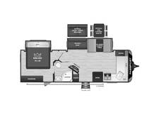 2024 Keystone Passport GT 2600FK Travel Trailer at Hopper RV STOCK# 003067 Floor plan Image