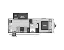 2024 Keystone Arcadia Select 21SRK Fifth Wheel at Hopper RV STOCK# 003091 Floor plan Image